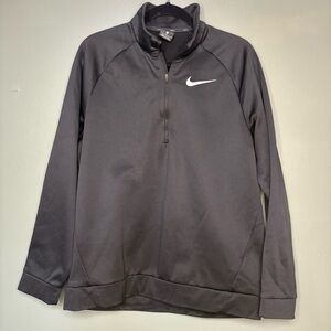 Nike Dri-Fit Men’s Black Quarter-Zip Sweatshirt